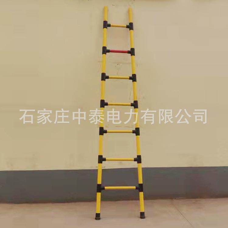 玻璃钢绝缘电工工程人字梯绝缘梯折叠关节梯电力检修伸缩梯子