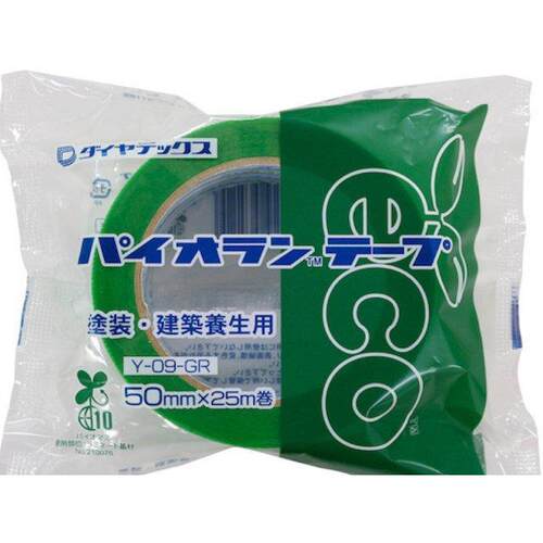 DIATEX 油漆/建筑固化胶带 Y09GR50MM 50mm x 25m 绿色