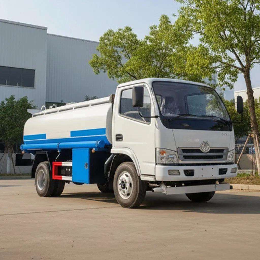 小型油罐车 工地移动加油车 原油储存车 危险品柴汽油运输车