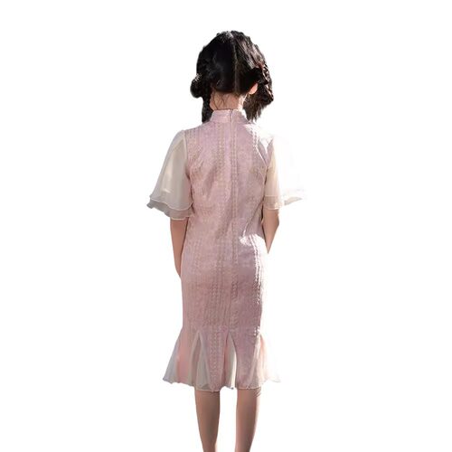 2026新款儿童汉服改良旗袍夏装女童连衣裙洋气女孩公主裙夏款高品