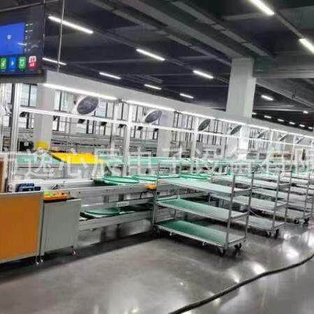 苏州汽车电动座椅装配综合型流水线倍速链带测试位自动化生产线