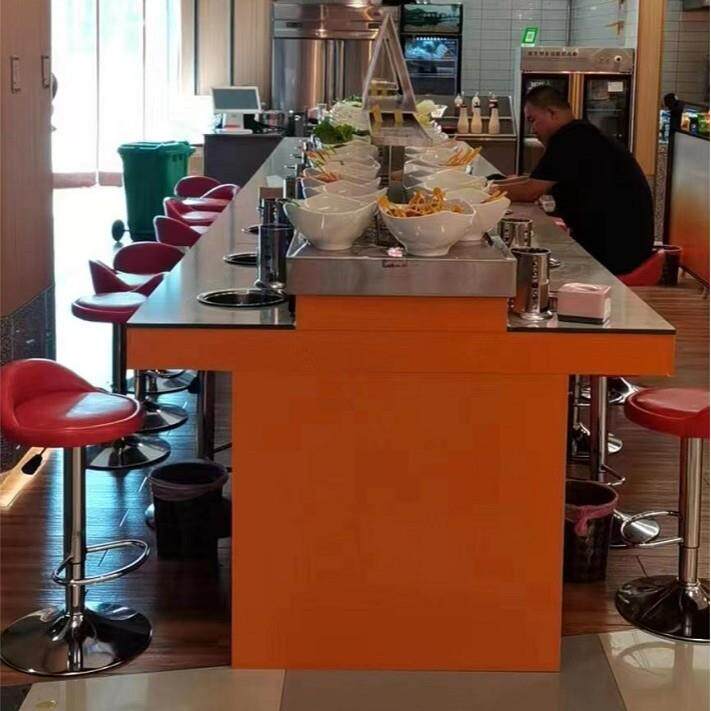 旋转火锅设备，回转火锅设备，旋转小火锅设备，回转小祸设备厂家