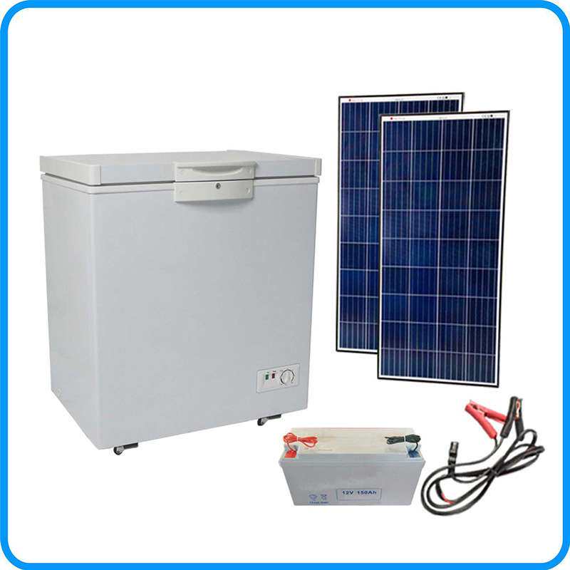 太阳能冰柜 210L、300L直流 家用 大容量 12V 24太阳能冰柜冷柜