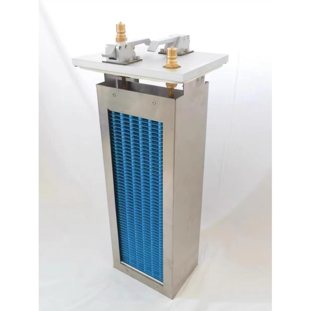 VXC945水冷蒸发器换热器28.4095铝翅片REHM回焊炉冷凝器8mm散热器