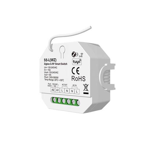 SS-L 1500-3600W RF智能AC开关 ⾃复位开关/继电器输出/过零检测