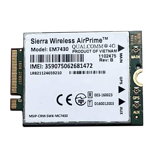 Sierra Wireless LTE 4G Modules EM7430 Cat6 300Mbps现货供应