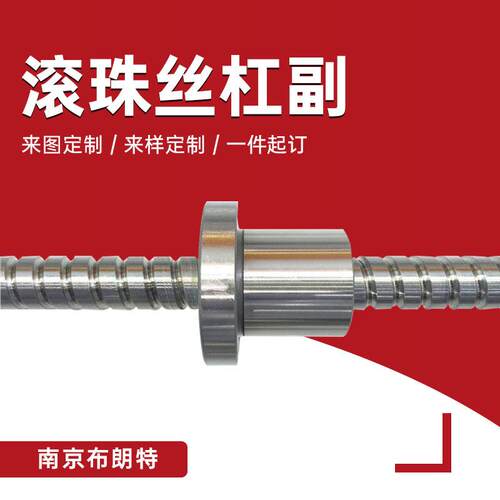 滚珠丝杠副 研磨级C3 4 5精密滚珠丝杆螺母FFZD4005 4006 4010
