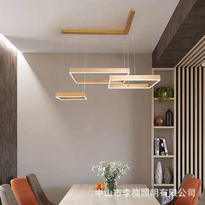 客厅吊灯简约现代 北欧轻奢大厅吊灯咖啡厅餐厅灯2020led创意吊灯