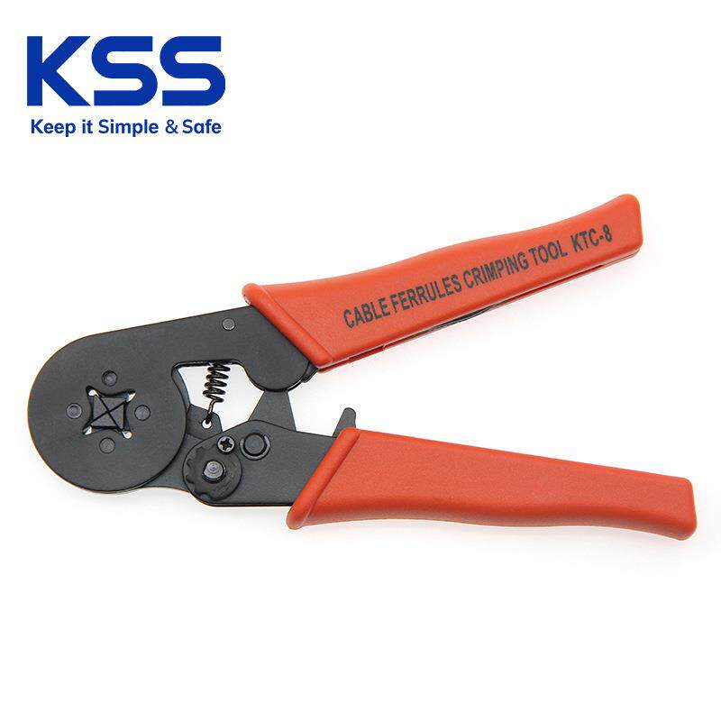 KSS 欧式端子钳凯士士棘轮针型端子压接工具压线钳管型端子压接钳