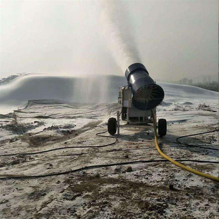 滑雪场人工造雪机大型舞台雪花机3000W可摇头喷雪机