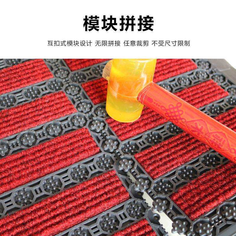 底垫户外门垫防滑脚垫进门商用疏水拼接垫子耐脏毯面入户地垫