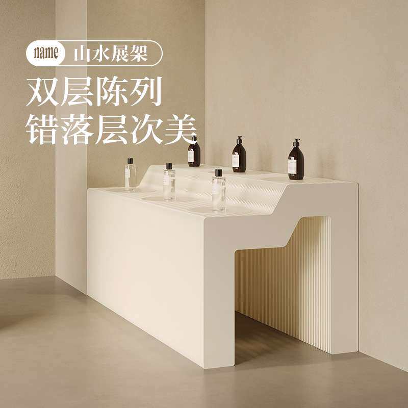 十八纸商用展示柜展架置物架中岛展示台火炬展示货架产品陈列