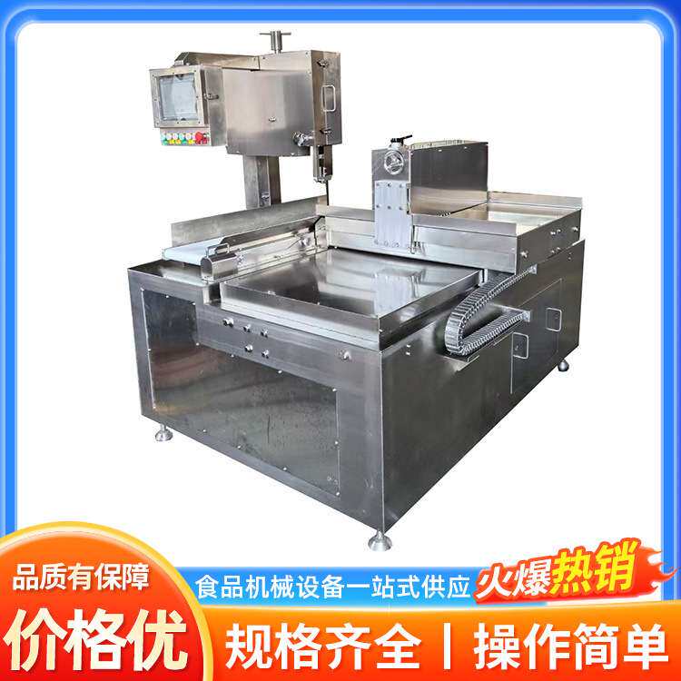 全自动骨头切割机小型锯骨机排骨腿骨分割设备电动切骨头机器