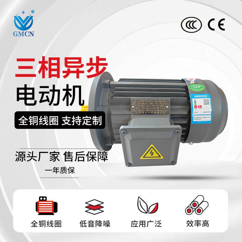 YE3-160M1/M2/L-8极铁壳电机 4/5.5/7.5KW 380V纯铜芯三相电动机