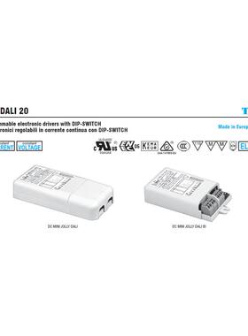 意大利TCI DALI 2调光电源拨码123403 151403 MINIJOLLY DALI 20W
