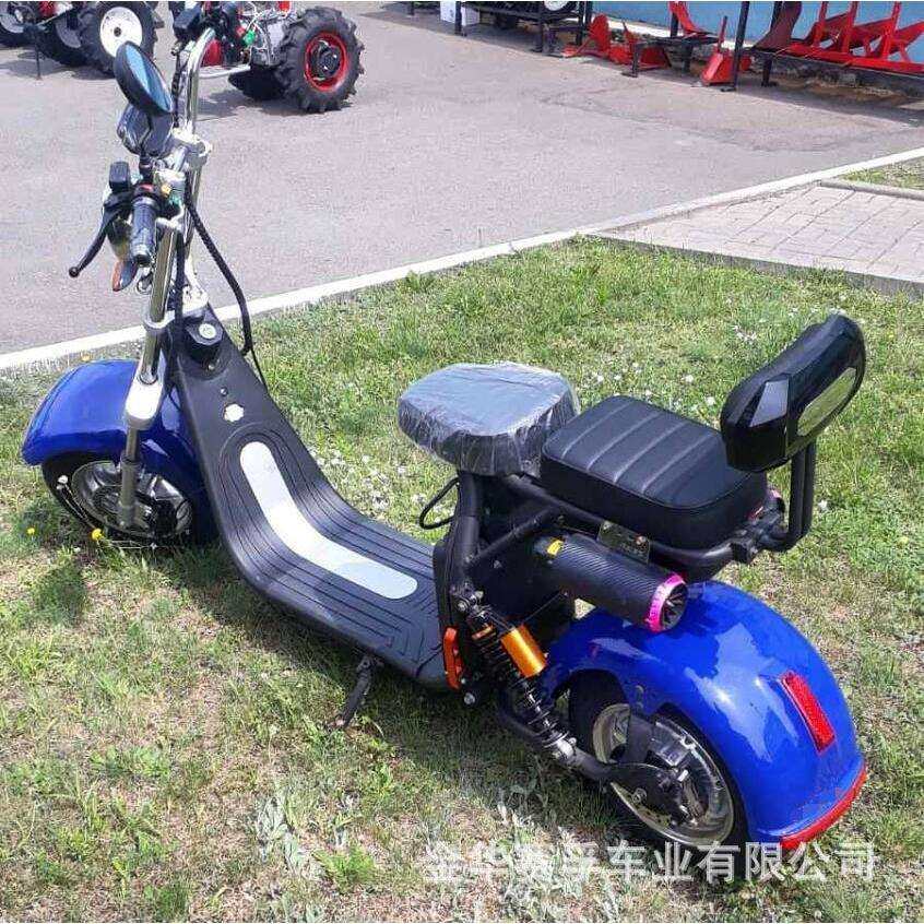电动哈雷车哈雷电动滑板车锂电电动自行车两轮成人代步车锂电