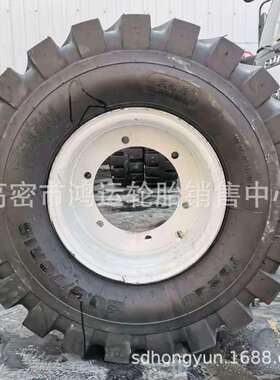 现货 20.5/70R16小工程铲车装载机钢丝轮胎16/70R20-R24可配钢圈