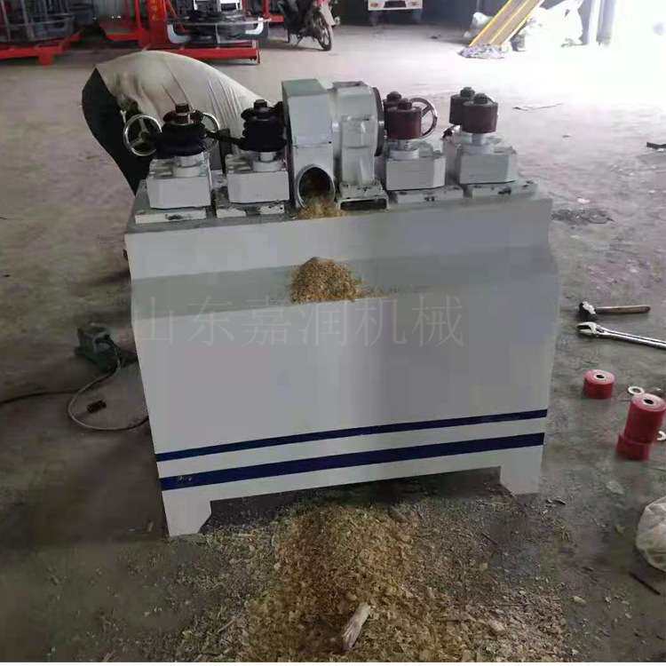 电动小型圆棒机 铁锨圆木机 多功能抛光打磨圆棒机