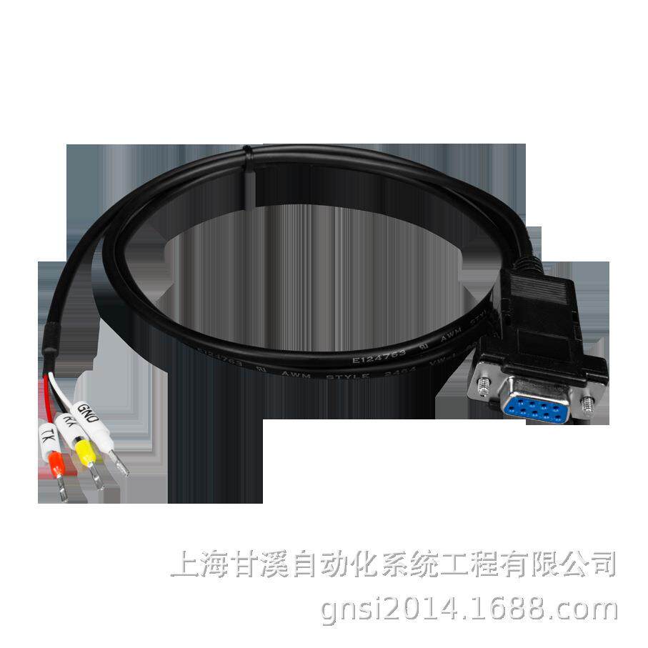 泓格CA-0910串口RS-232通讯1米9针D型母头3线制CAN总线1M电缆