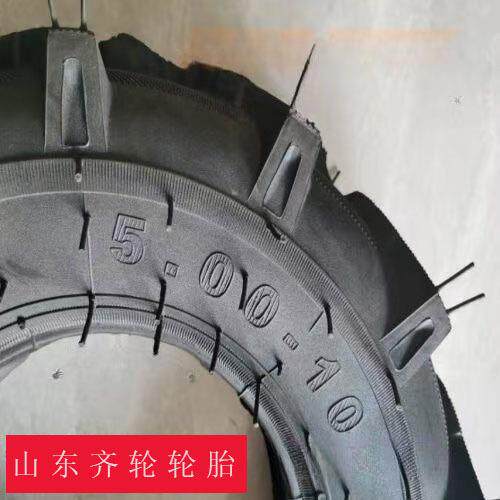 5.00-10微耕拖拉机轮胎防滑高耐磨抗扎人字纹