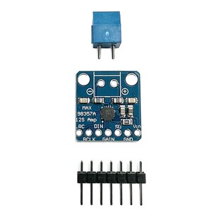 MAX98357A音频放大器模块3006 I2S 3W D类放大器无滤波DIY功放板