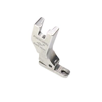 EP压脚平车圆头短身拉炼压脚底宽5MM P363C(RS)左右单边 拉炼压脚