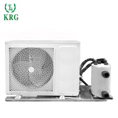 18000btu seafood chiller 2匹海鲜冷水一体机 养殖场用