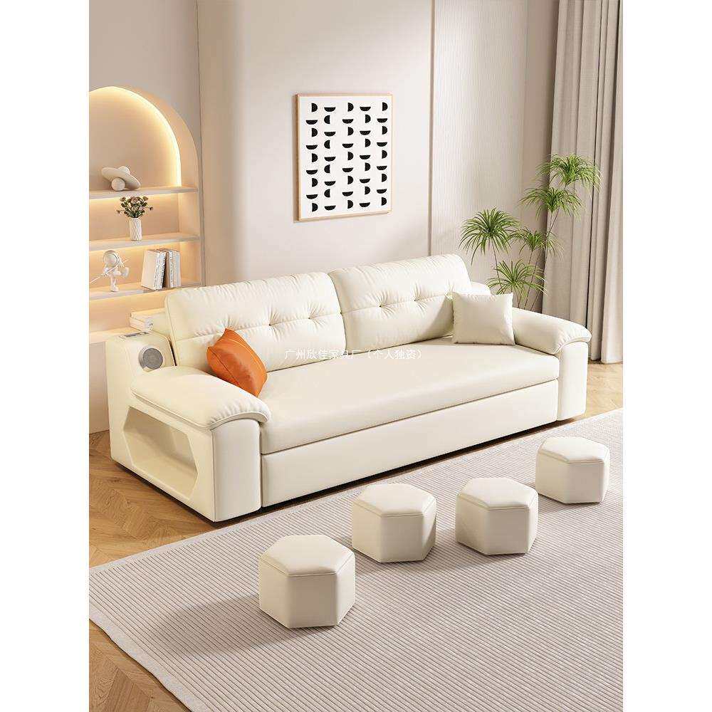 多功能折叠两用沙发床小户型客厅新款单人双人坐卧一体伸缩床