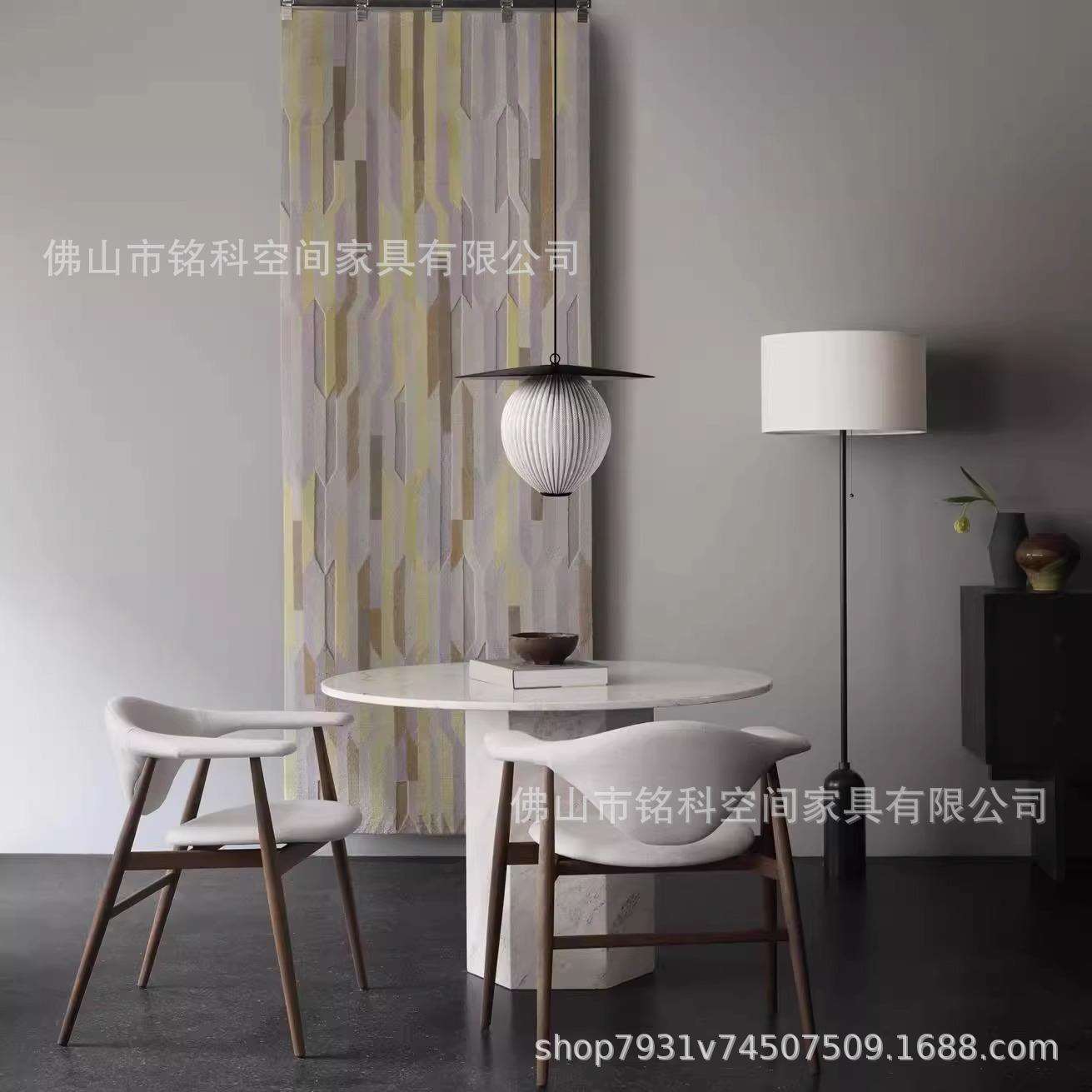 北欧设计师休闲椅极简客厅阳台样板房售楼部单人椅简约洽谈椅子