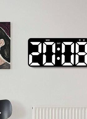 跨境热销钟表LED客厅挂钟简约电子钟多功能钟倒计时数字钟2804