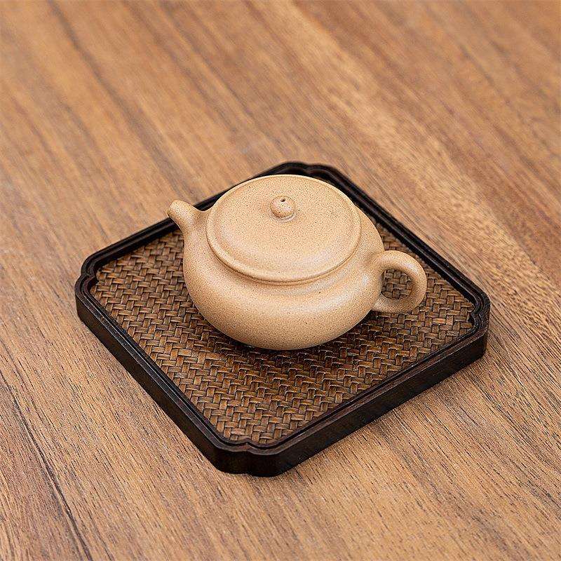 日式宋席重竹干泡台茶盘竹制席面禅意壶茶托家用小号茶台托盘茶具