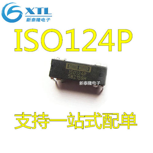 全新 ISO124P ISO124 DIP-16 放大器IC 直插-DIP8 精密隔离放大器