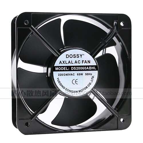 DOSSY丰登牌DS/DX20060ABHL 220V/380V 65W电箱散热风扇18060
