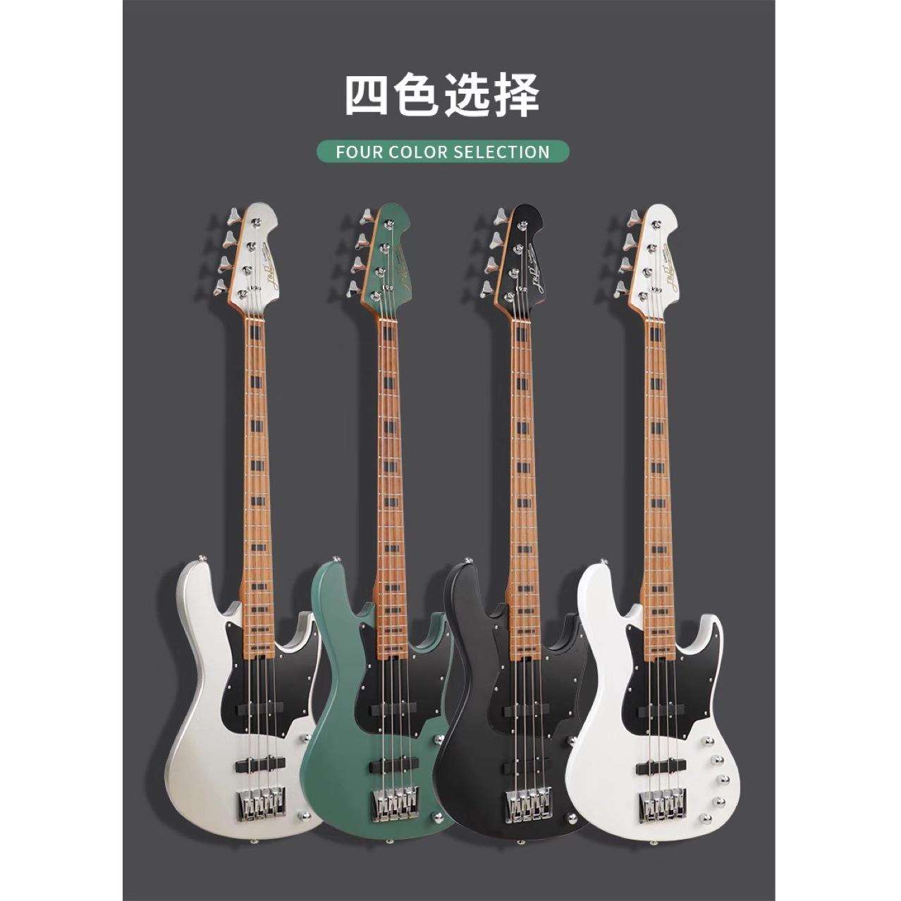 J&D BASS GUITARS电贝司BASS5 弦贝斯MVJ男生女生初学者电贝斯
