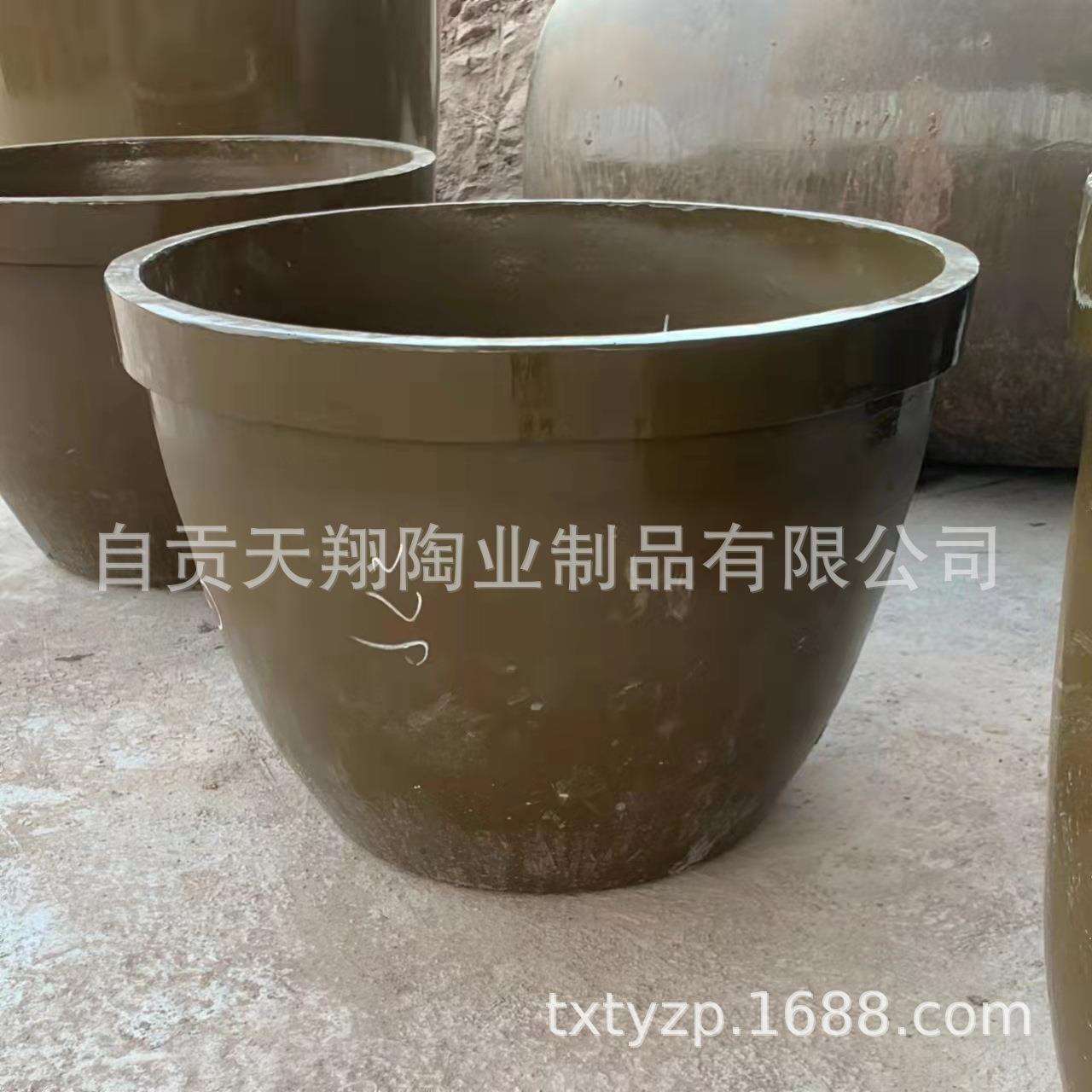 厂家500斤发酵缸陶瓷土陶水缸醋缸腌菜缸酱缸泡菜缸陶坛酒缸