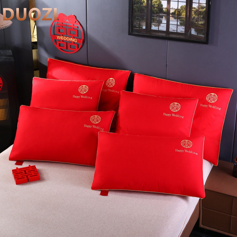 结婚大红枕头枕芯方垫芯60*80结婚60*60婚庆靠垫芯大靠枕床品陪嫁,居家布艺,靠垫/抱枕,淘宝优惠券,粉丝福利购,淘宝优惠卷