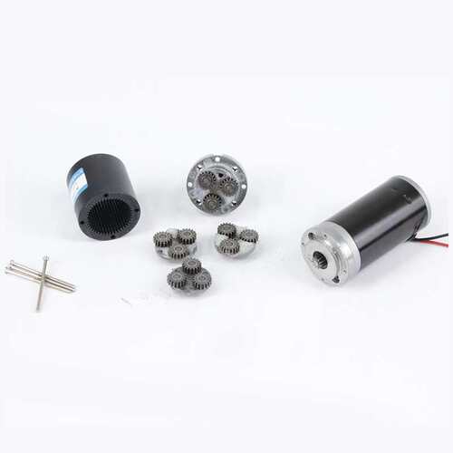 直流减速电机双轴12v24v电动机32GP31ZY微型行星齿轮低速慢速马达