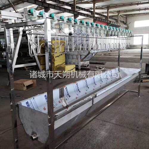 宰鸭神器 不锈钢白条分割槽 掏脏沥血槽 鸡鸭鹅宰杀内脏槽