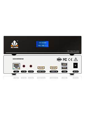 4路sdi音视频编码器H.265多路视频直播编码器高清1080P视频编码器