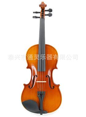 亮光虎皮纹夹板小提琴 初学 儿童学习提琴 面板木筋