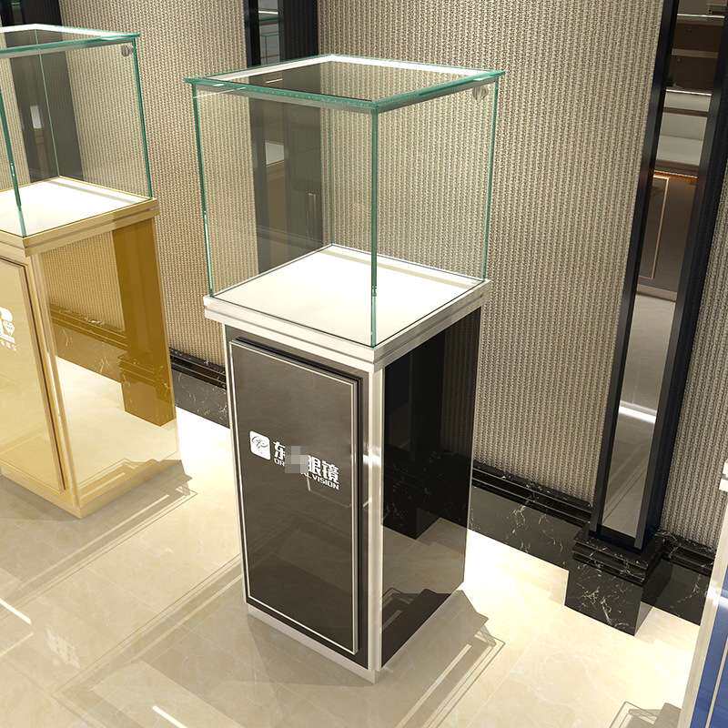 立体酒柜样品展示柜珠宝首饰精品柜台货架展示台组装玻璃柜陈列柜