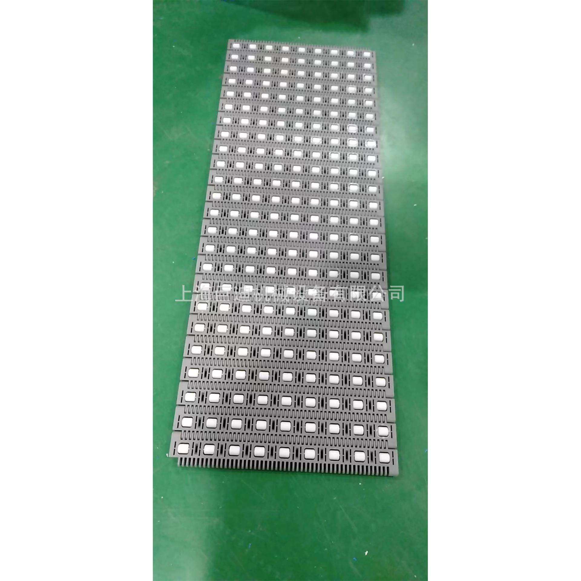 DM400滚珠网带,400滚珠网带链板 400模组滚网带链 D400轮胎网带