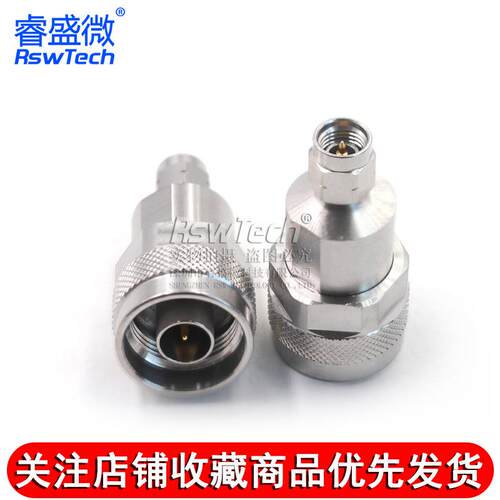 毫米波转接器 N/3.5-JJG不锈钢低驻波转接头N公转3.5MM公 DC-18G