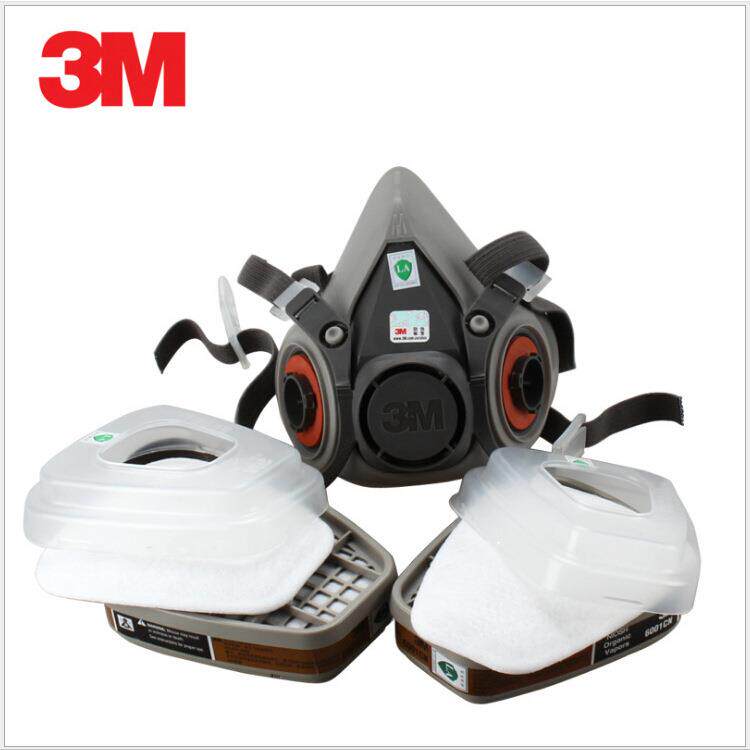 3M620P 面具喷漆尘毒化工防护