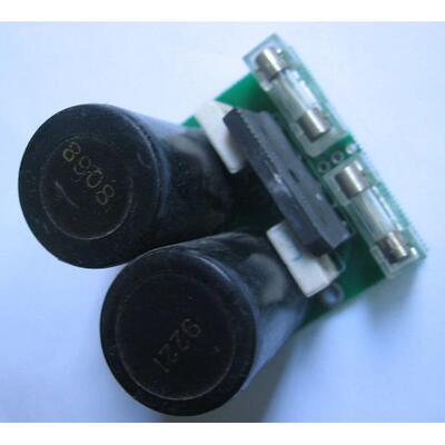 双电源整流滤波板 52×53 mm 1个6A全桥整流 2只电容装LG15
