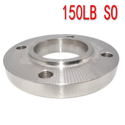 HG/T20615-09美标150LB不锈钢法兰304/316L带颈平焊SO  ANSLB16.5