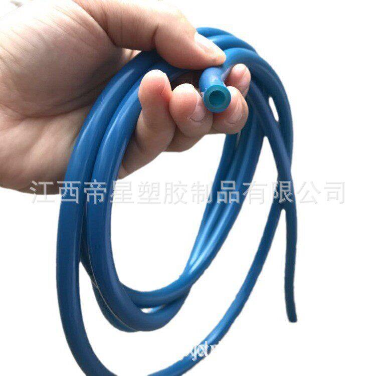 帝星双色乳胶管6*10蓝色花园洒水管 60100弹力圆皮筋