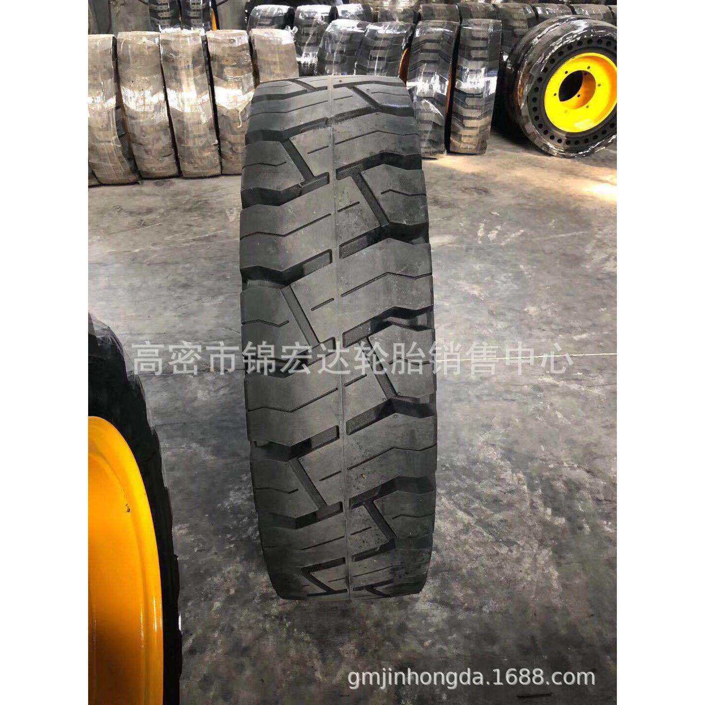 前四后八900 1000-20 1100-20 1200-20卡车自卸车实心轮胎含钢圈