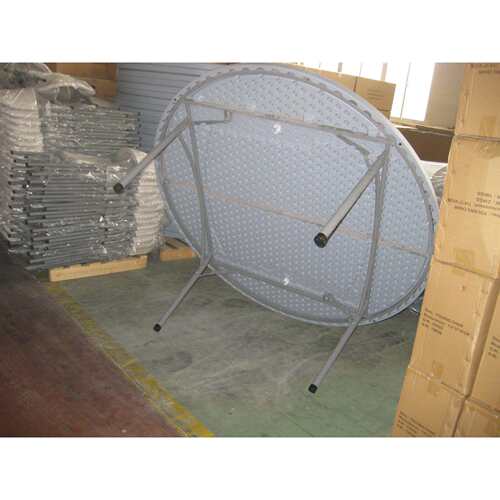 1.6m直径塑料圆桌 户外标准吹塑圆桌 休闲露营餐桌 160cm