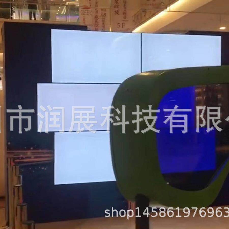 创意展览展示屏幕 用道具看拼接屏白屏 偏光电视显示器广告机